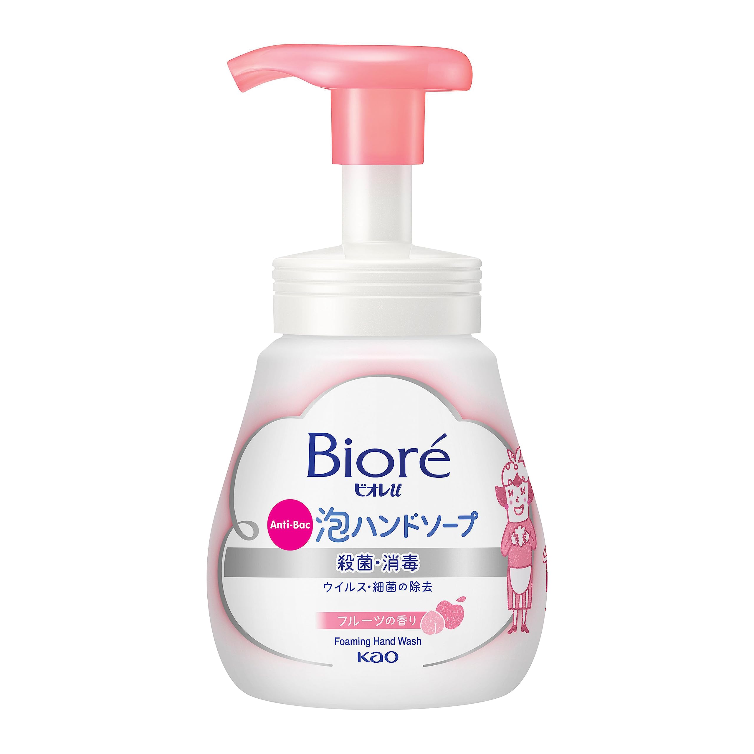 花王 ビオレu 泡ハンドソープ フルーツ ポンプ 250ml Amazon.co.jp: 花王 ビオレu 泡ハンドソープ フルーツ ポンプ 240ml